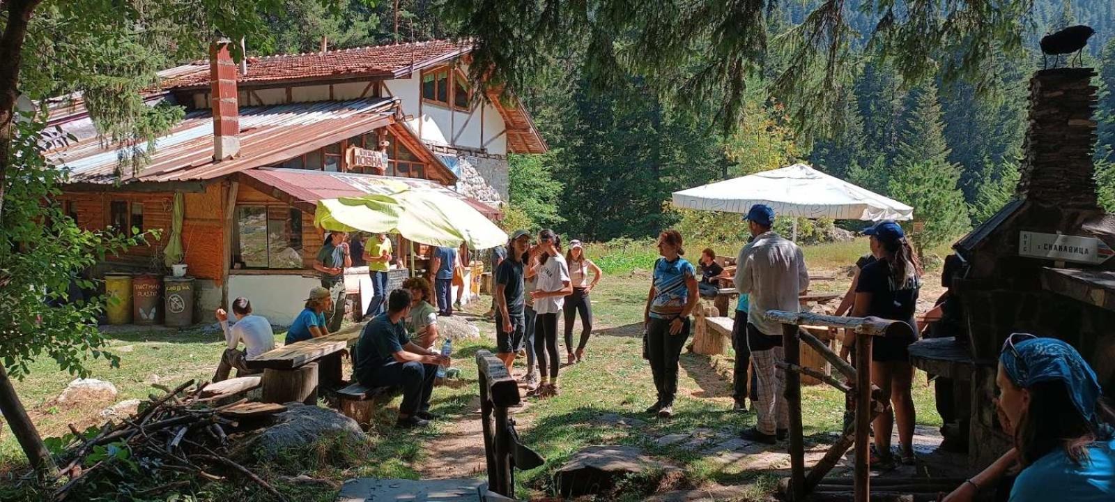 Хижа Ловна В Рила Panichishte Ngoại thất bức ảnh